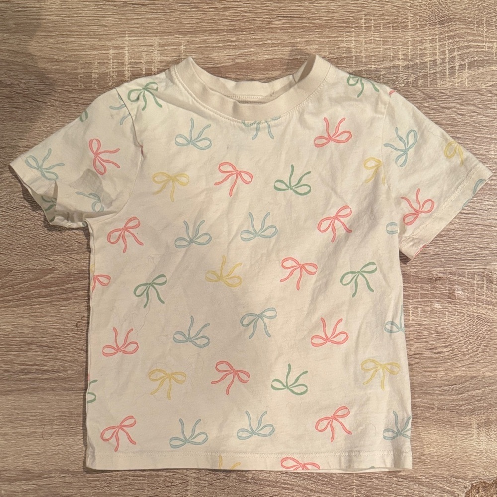 H&M Kids Multicolor Bow T-Shirt